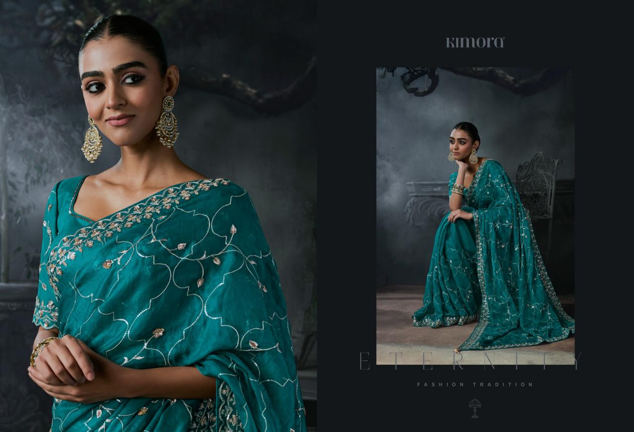 Kimora Kajal vol 19 catalog wholesale saree shop near me - Sanvari Fashion