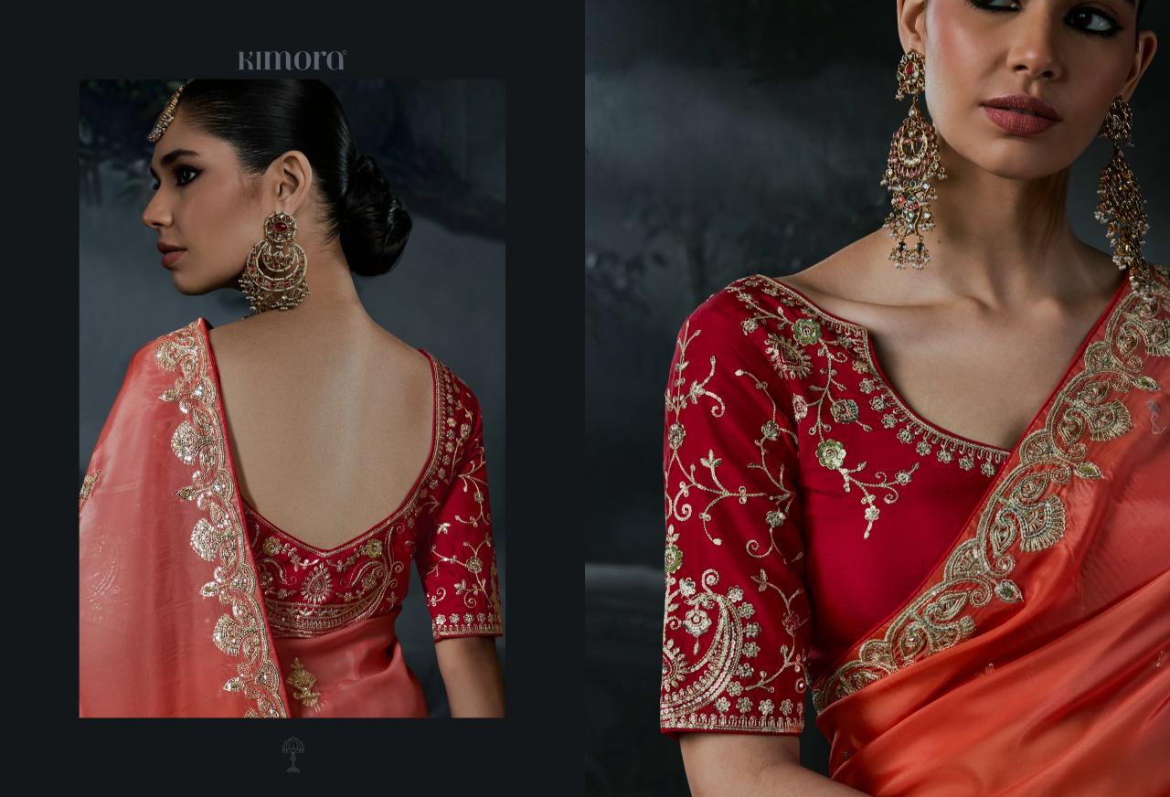 Kimora Kajal vol 19 catalog wholesale saree shop near me - Sanvari Fashion