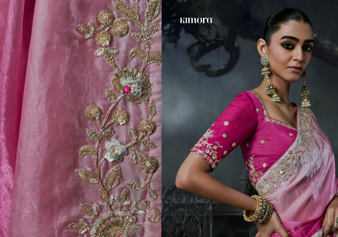 Kimora Kajal vol 19 catalog wholesale saree shop near me - Sanvari Fashion