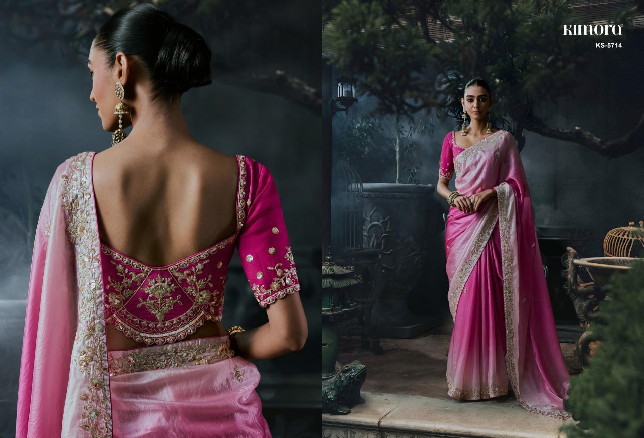 Kimora Kajal vol 19 catalog wholesale saree shop near me - Sanvari Fashion