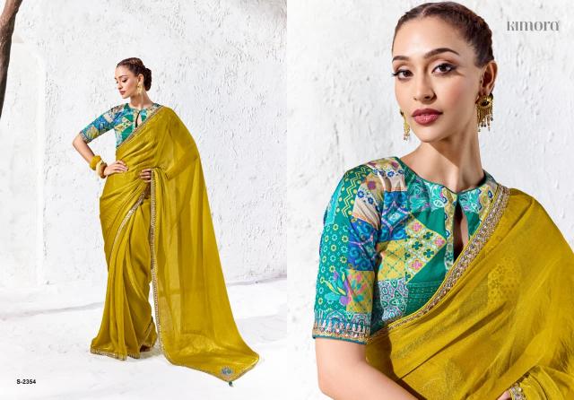 Kimora Rangat vol 2 catalog wholesale sarees in bangalore - Sanvari Fashion