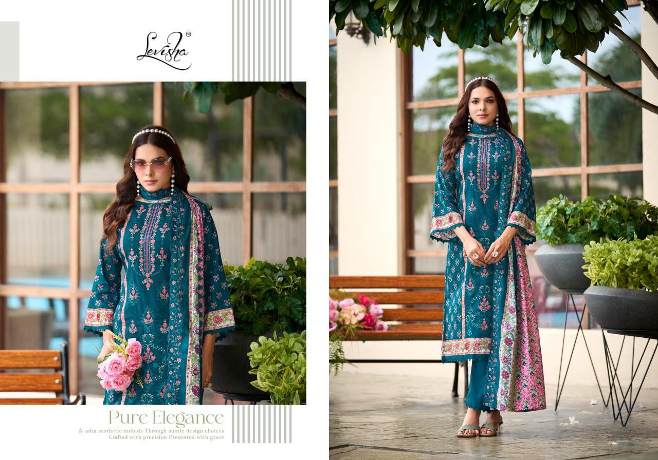 Levisha Madhubala vol 20 catalog wholesale dress material distributors surat - Sanvari Fashion