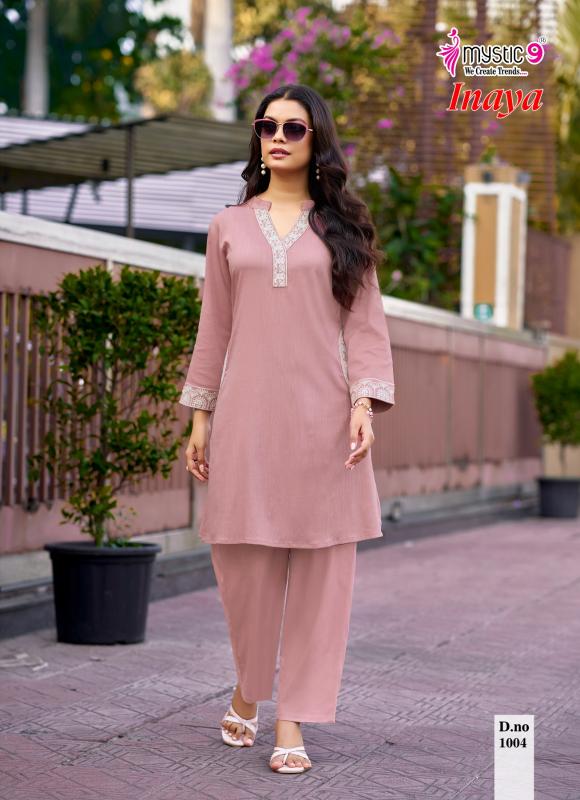 Mystic 9 Inaya Vol 1 catalog dubai co ord set wholesalers - Sanvari Fashion