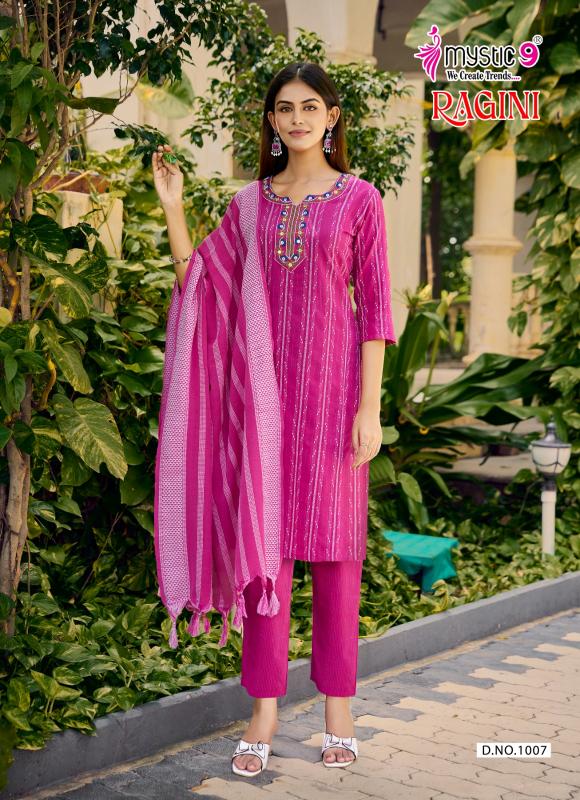 Mystic 9 Ragini vol 1 catalog wholesale kurti suppliers in bangalore - Sanvari Fashion