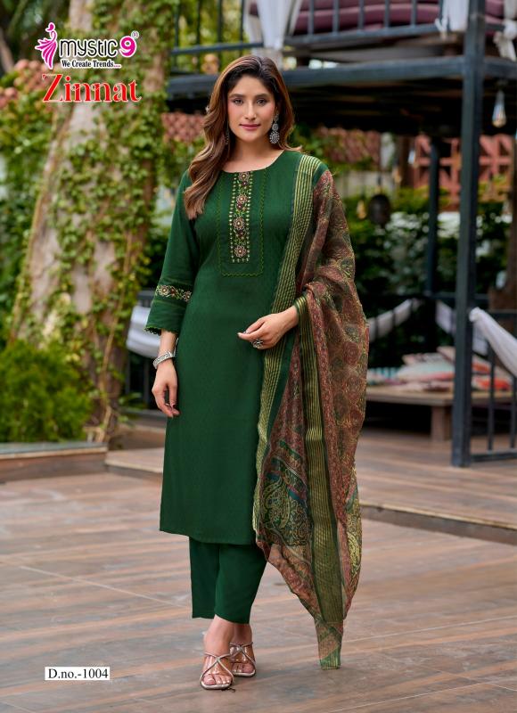 Mystic 9 Zinnat vol 1 catalog kurti wholesale market in ulhasnagar - Sanvari Fashion