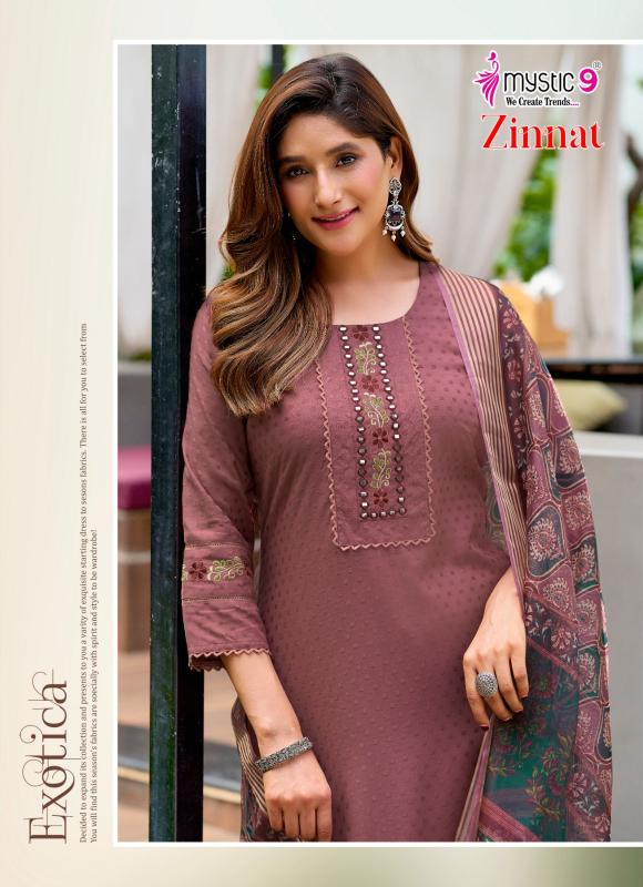 Mystic 9 Zinnat vol 1 catalog kurti wholesale market in ulhasnagar - Sanvari Fashion