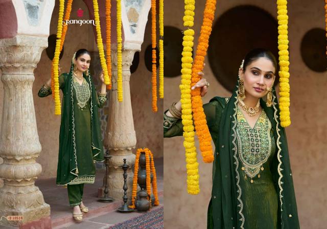 Rangoon Gold Coin catalog wholesale kurtis in bangalore - Sanvari Fashion
