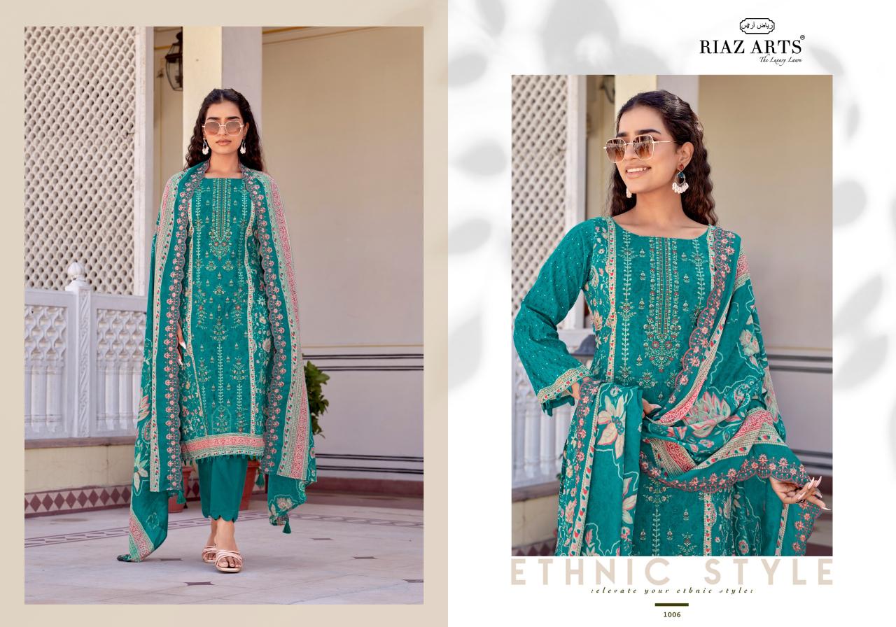 Riaz Arts Abu Rehan vol 2 catalog surat textile dress material wholesale market - Sanvari Fashion