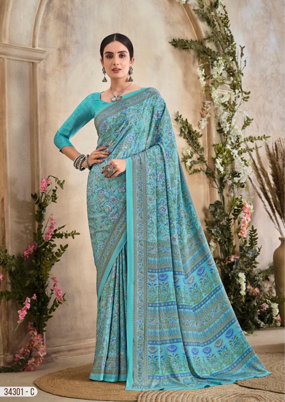 Ruchi Vedanta Silk catalog singapore sarees wholesale - Sanvari Fashion