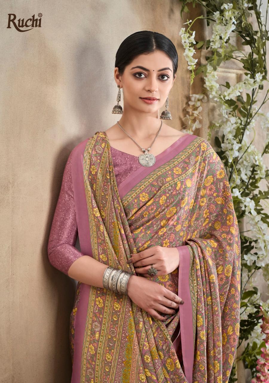 Ruchi Vedanta Silk catalog singapore sarees wholesale - Sanvari Fashion
