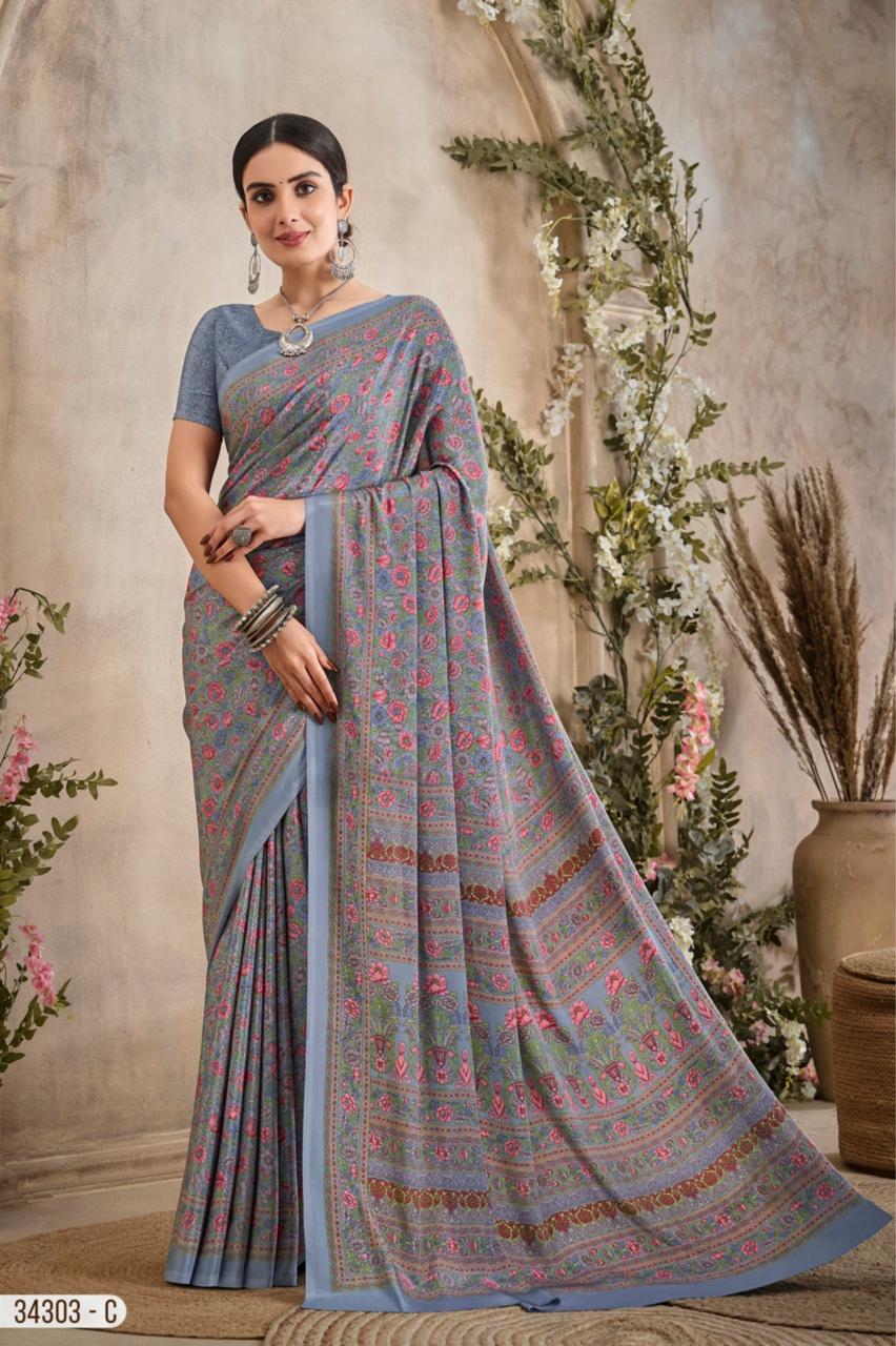 Ruchi Vedanta Silk catalog singapore sarees wholesale - Sanvari Fashion