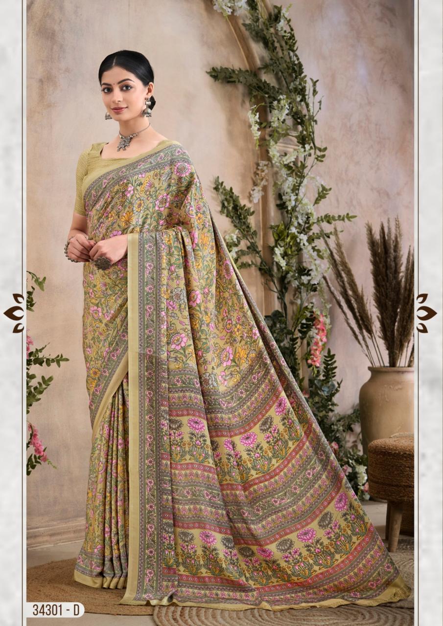 Ruchi Vedanta Silk catalog singapore sarees wholesale - Sanvari Fashion
