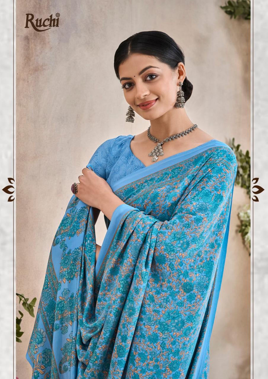 Ruchi Vedanta Silk catalog singapore sarees wholesale - Sanvari Fashion