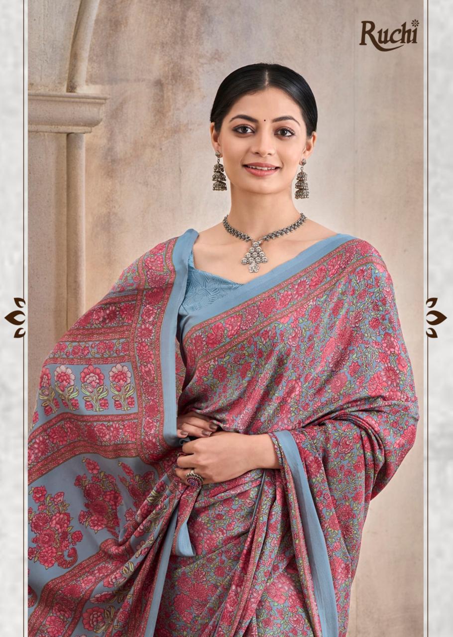 Ruchi Vedanta Silk catalog singapore sarees wholesale - Sanvari Fashion
