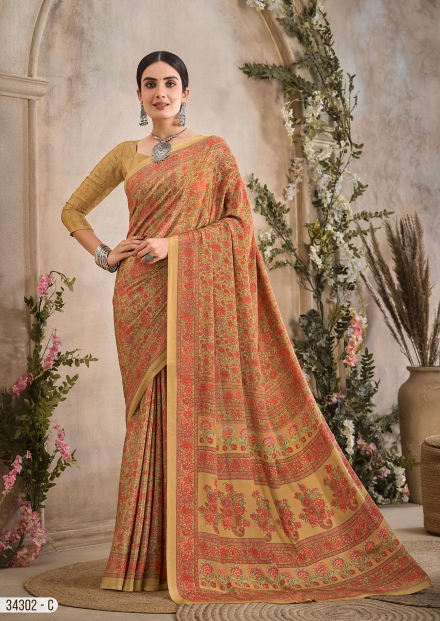 Ruchi Vedanta Silk catalog singapore sarees wholesale - Sanvari Fashion