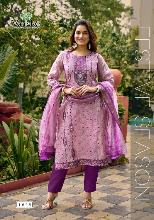 Vaniska Simmer vol 1 catalog wholesale kurti shops with brand name - Sanvari Fashion