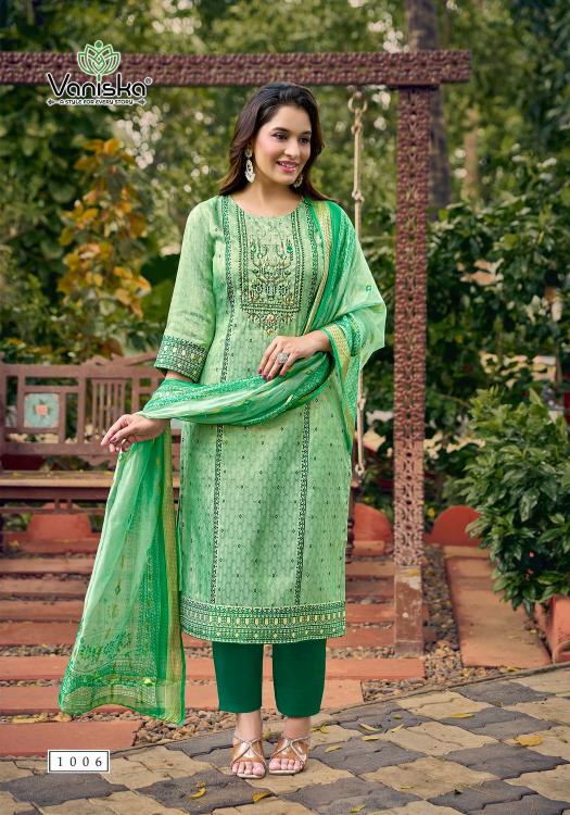 Vaniska Simmer vol 1 catalog wholesale kurti shops with brand name - Sanvari Fashion