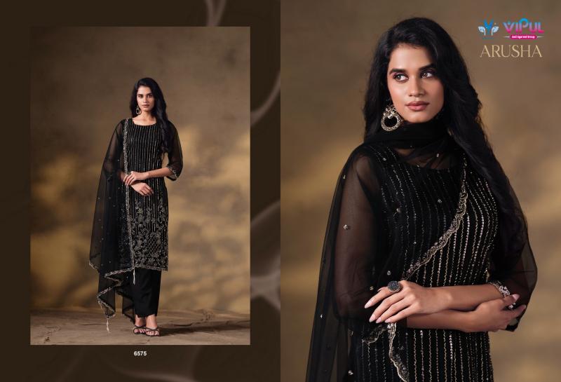 Vipul Arusha catalog wholesale salwar kameez catalogue with price - Sanvari Fashion