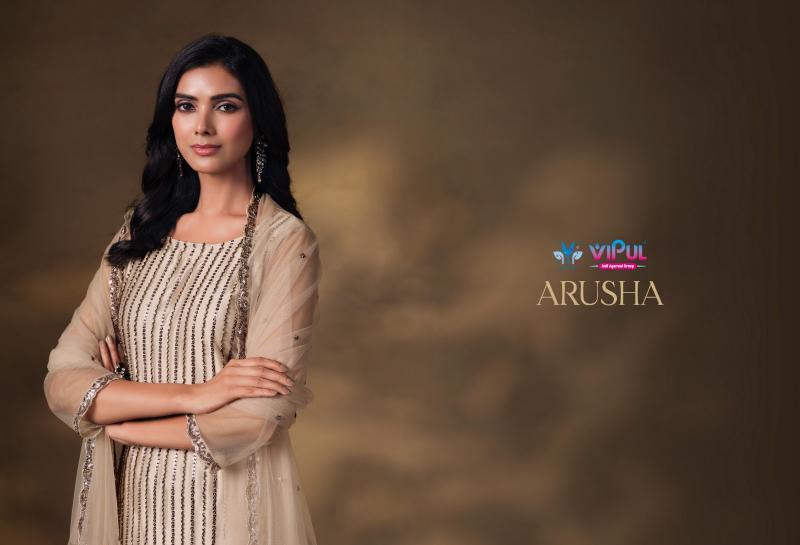Vipul Arusha catalog wholesale salwar kameez catalogue with price - Sanvari Fashion
