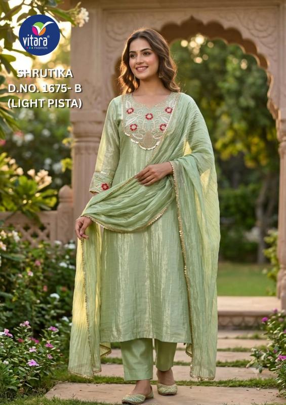 Vitara Shrutika catalog wholesale market in mumbai for designer kurtis - Sanvari Fashion