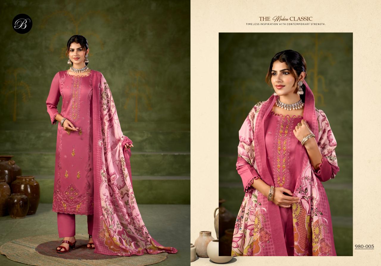 Belliza Zarqash Vol 18 catalog surat adajan mall for dress material - Sanvari Fashion