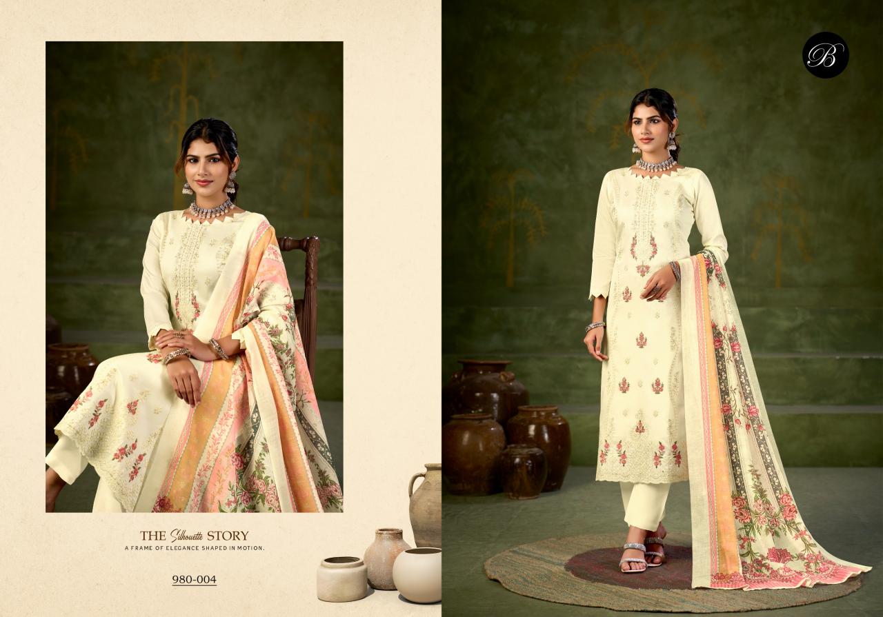 Belliza Zarqash Vol 18 catalog surat adajan mall for dress material - Sanvari Fashion