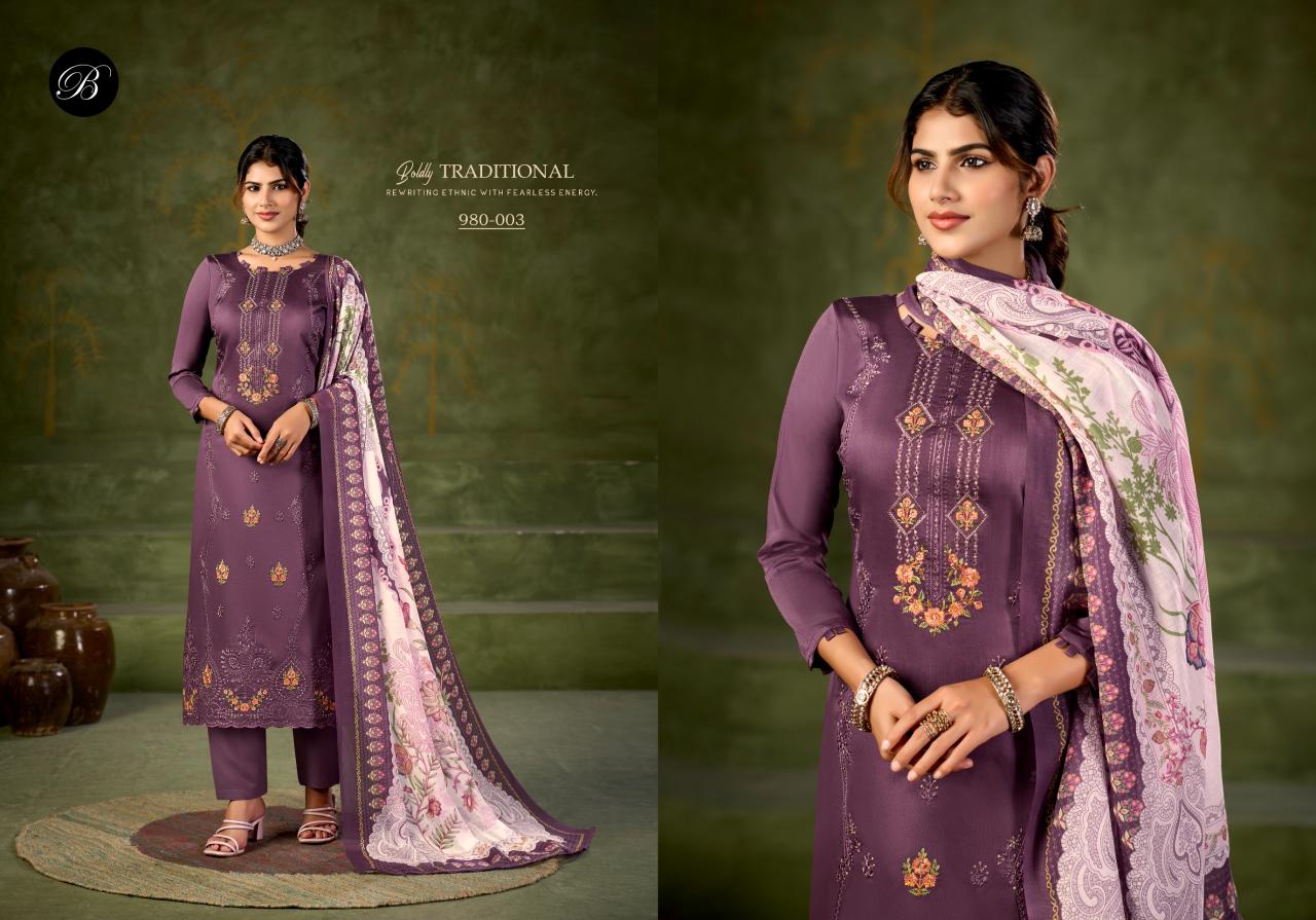 Belliza Zarqash Vol 18 catalog surat adajan mall for dress material - Sanvari Fashion