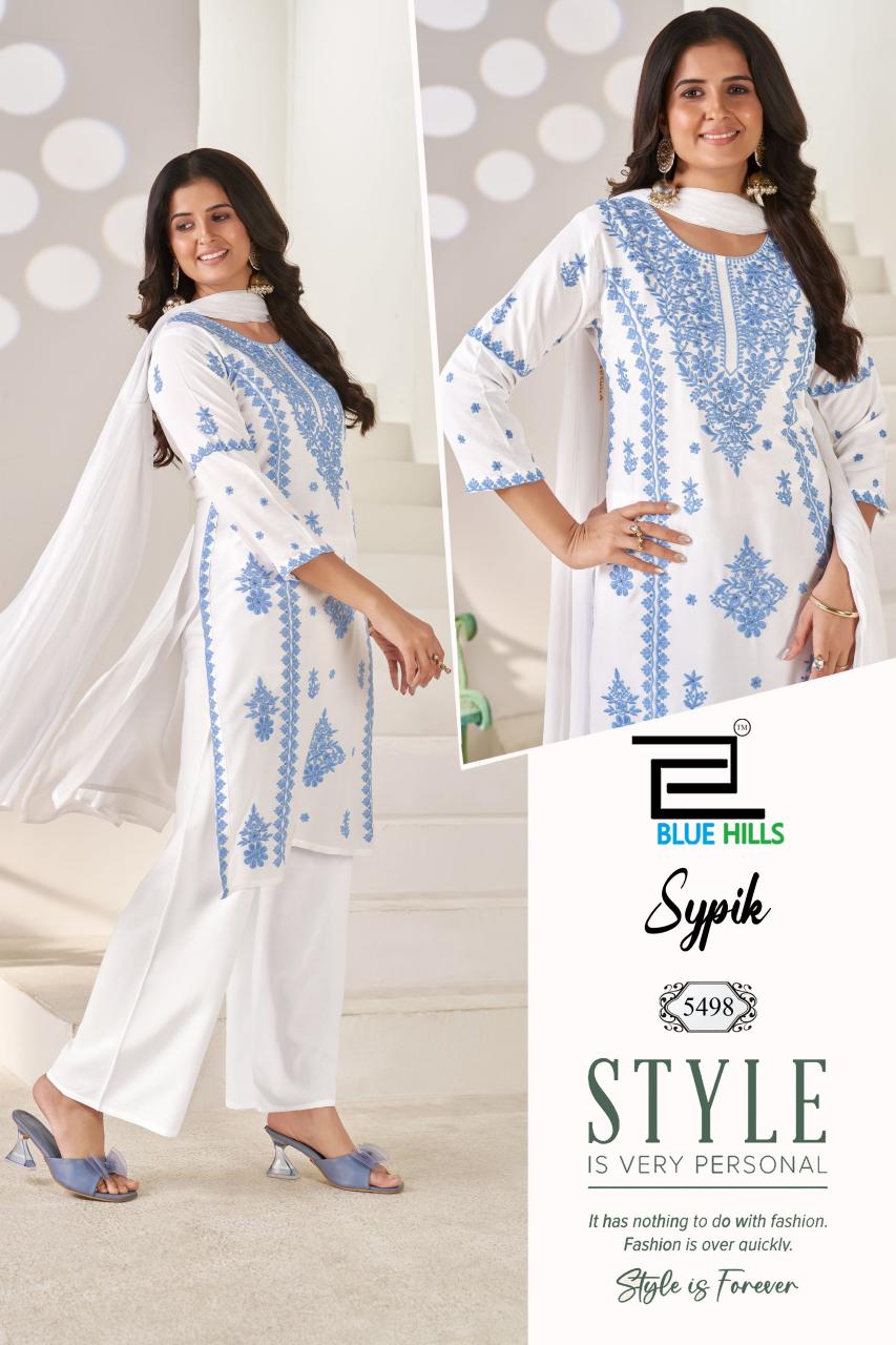 Blue Hills Sypik catalog jaopur kurti wholesale market - Sanvari Fashion