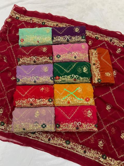 Dazira Georgette vol 65 catalog saree wholesalers in bangalore - Sanvari Fashion