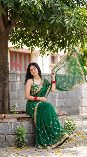 Dazira Georgette vol 65 catalog saree wholesalers in bangalore - Sanvari Fashion