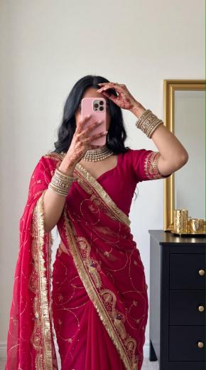 Dazira Georgette vol 66 catalog wholesale sarees in surat online - Sanvari Fashion
