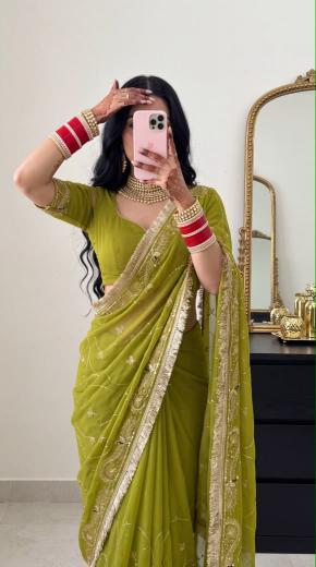 Dazira Georgette vol 66 catalog wholesale sarees in surat online - Sanvari Fashion
