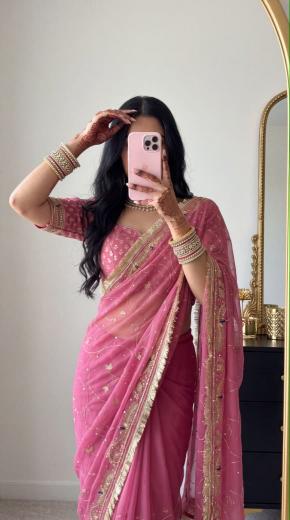 Dazira Georgette vol 66 catalog wholesale sarees in surat online - Sanvari Fashion
