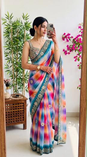Dazira Georgette vol 67 catalog saree covers wholesale mumbai - Sanvari Fashion