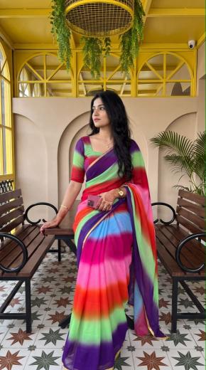Dazira Georgette vol 67 catalog wholesale sarees in surat market - Sanvari Fashion