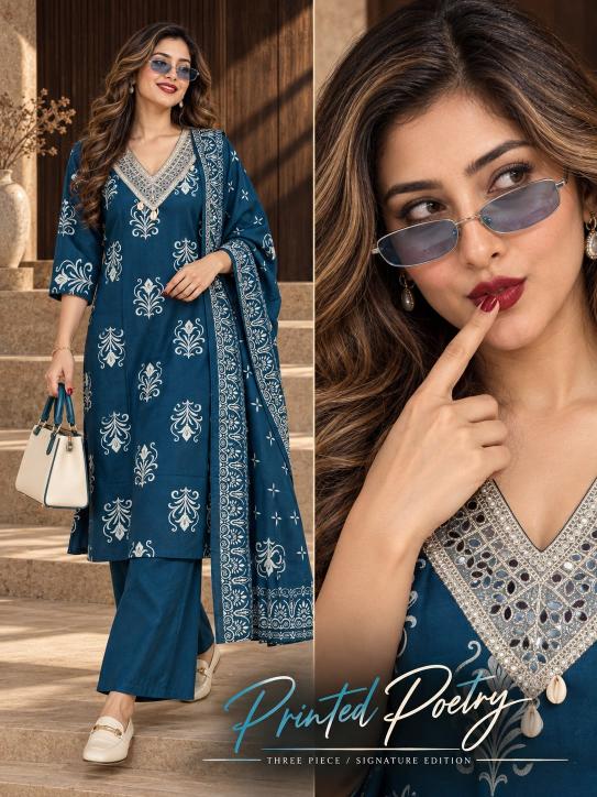 Felocity Rayon Printed vol 13 catalog indore wholesale kurti market - Sanvari Fashion