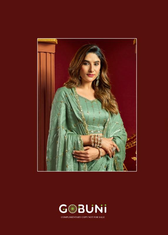 Gobuni Sania catalog surat wholesale shop sarees - Sanvari Fashion
