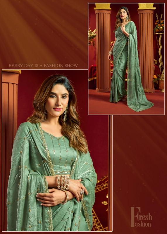 Gobuni Sania catalog surat wholesale shop sarees - Sanvari Fashion