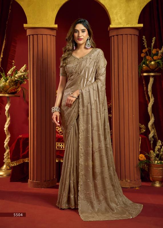 Gobuni Sania catalog surat wholesale shop sarees - Sanvari Fashion