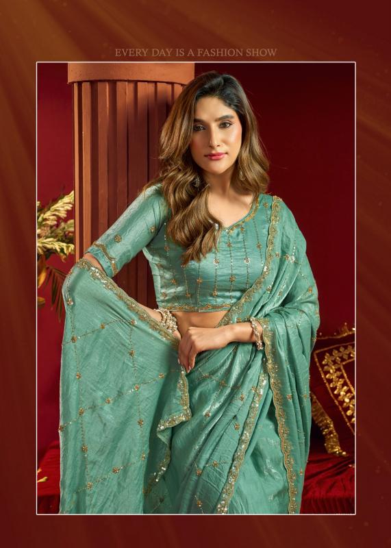 Gobuni Sania catalog surat wholesale shop sarees - Sanvari Fashion