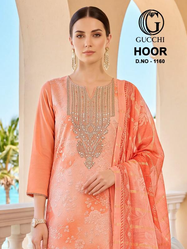 Gucchi Hoor 1160 catalog salwar kameez suppliers wholesale - Sanvari Fashion