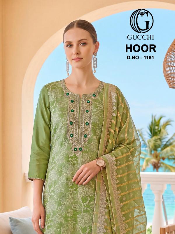 Gucchi Hoor 1161 catalog indian salwar kameez wholesale - Sanvari Fashion