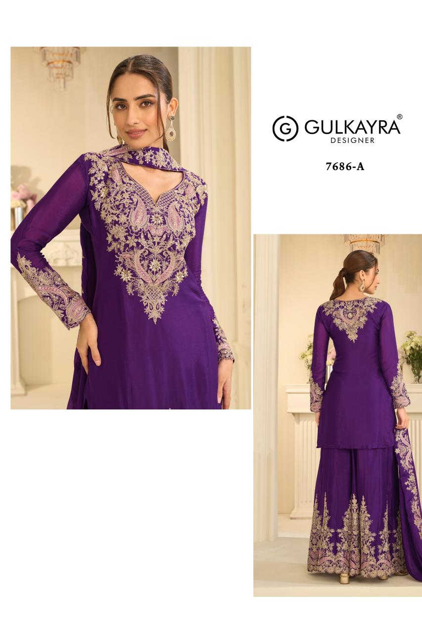 Gulkayra Velvora catalog bandhej salwar kameez wholesale - Sanvari Fashion