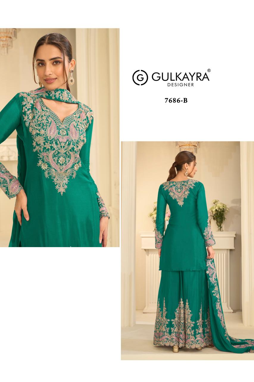Gulkayra Velvora catalog bandhej salwar kameez wholesale - Sanvari Fashion