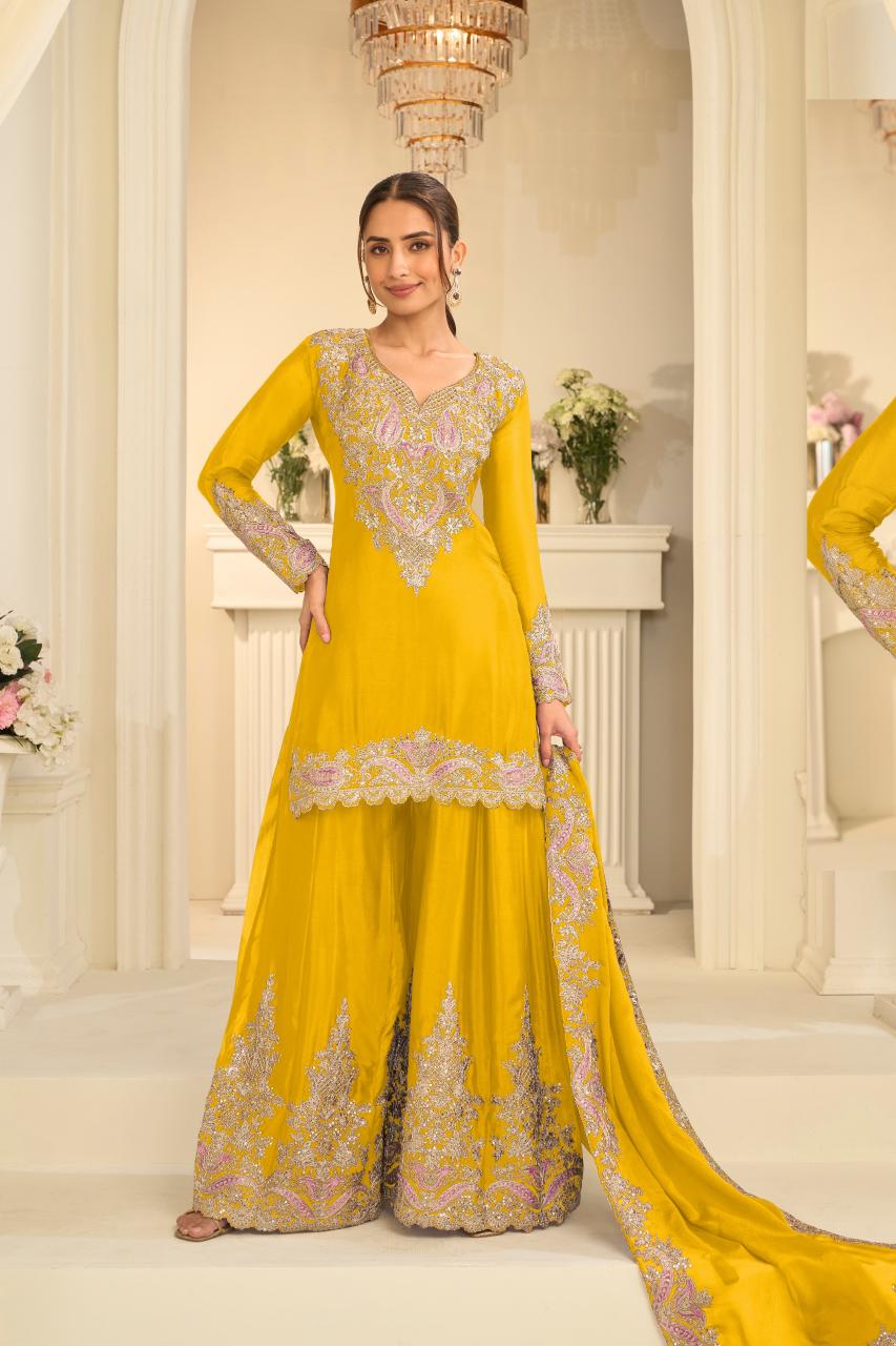 Gulkayra Velvora catalog bandhej salwar kameez wholesale - Sanvari Fashion