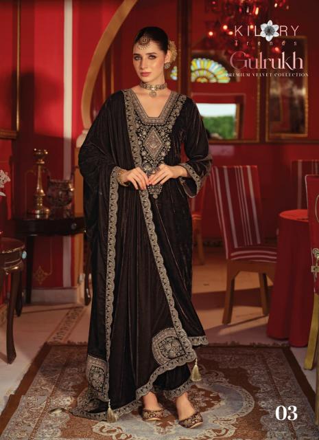 Kilory Gulrukh catalog salwar kameez wholesale market in kolkata  - Sanvari Fashion