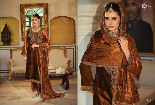 Kilory Legacy catalog online wholesale wedding salwar kameez - Sanvari Fashion