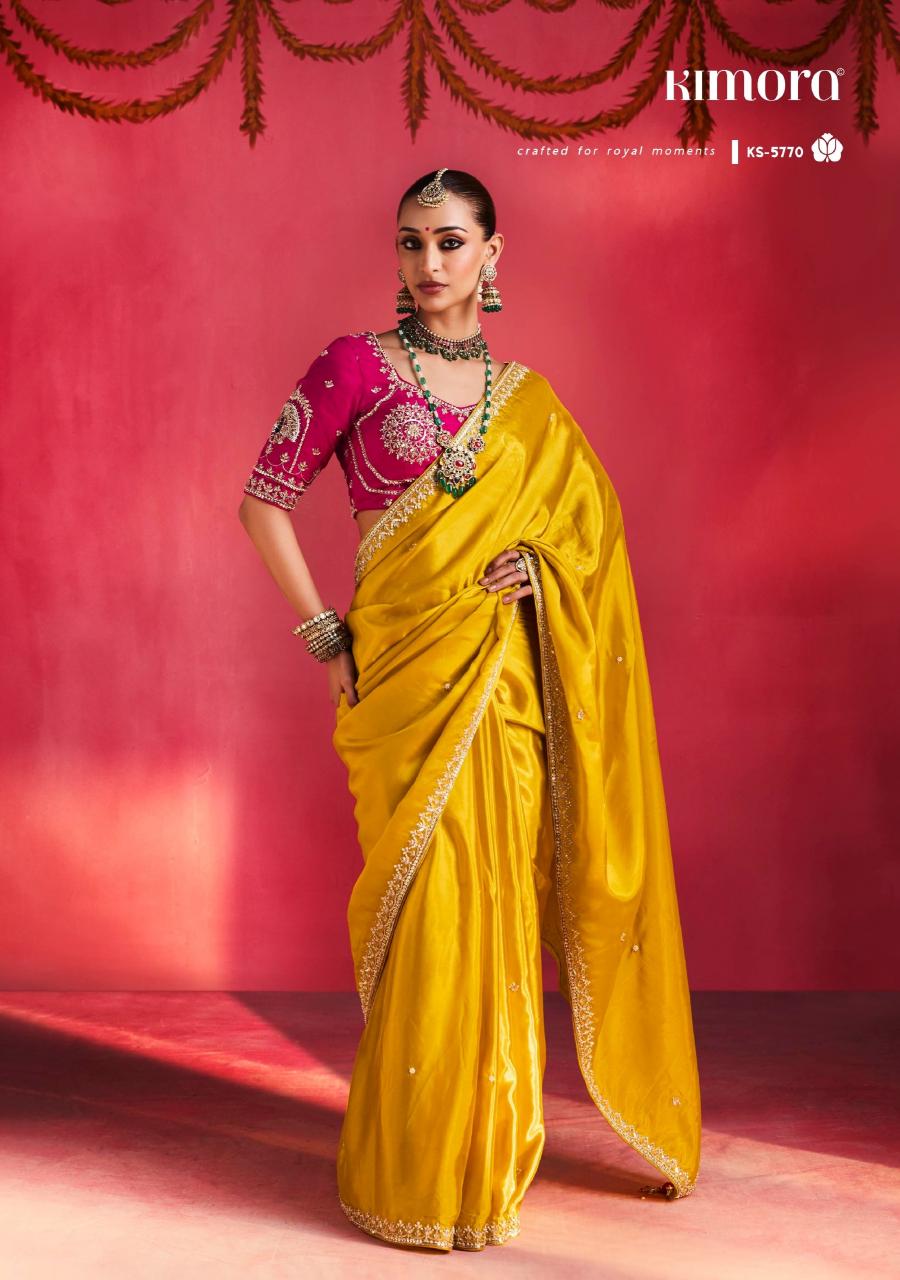 Kimora Gulaal catalog saree covers wholesale chennai  - Sanvari Fashion