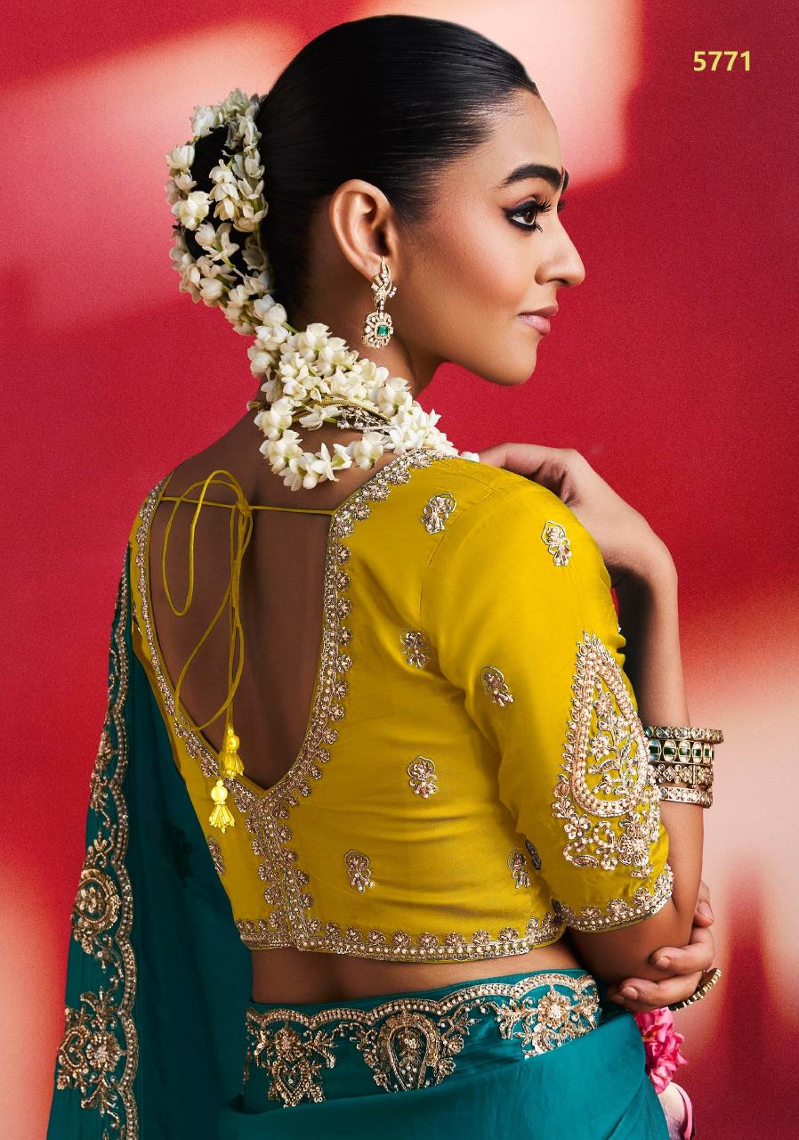 Kimora Gulaal catalog saree covers wholesale chennai  - Sanvari Fashion