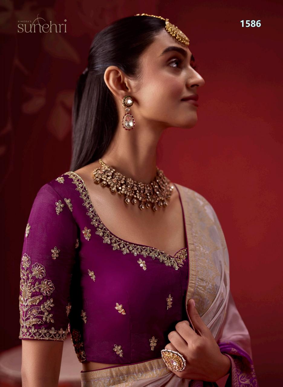 Kimora The Royal Edit catalog uppada sarees online wholesalers - Sanvari Fashion